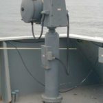 RRS James Clark Ross remote controlled searchlights