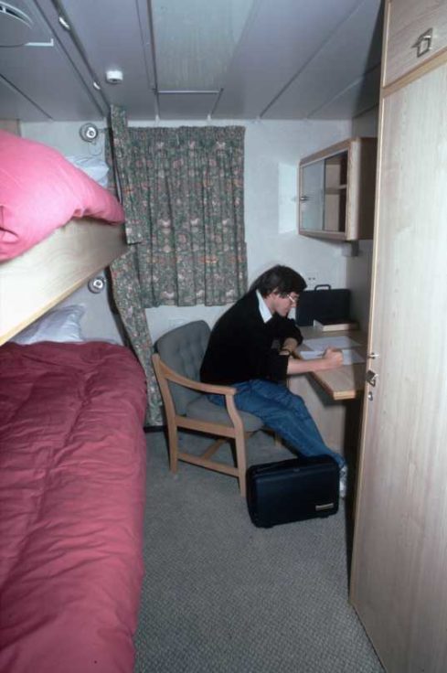 RRS James Clark Ross two-berth cabin