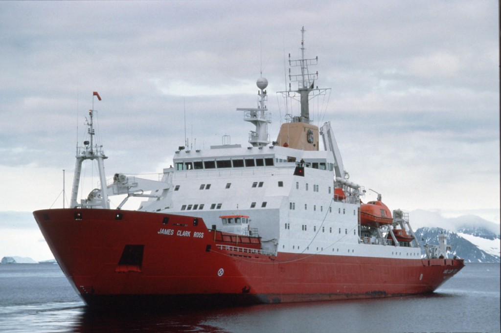 James Clark Ross near Rothera.