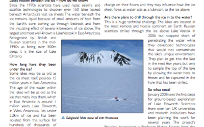 Antarctica's hidden lakes