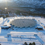EISCAT_3D array under construction at Skibotn in Norway
