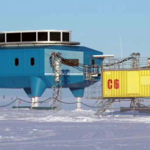 C6 Caboose at Halley, which houses the microwave radiometer
