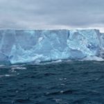 Tabular iceberg in the Weddell Sea