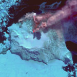 Volcanic eruption on the South Sandwich Islands captured by the ASTER satellite instrument