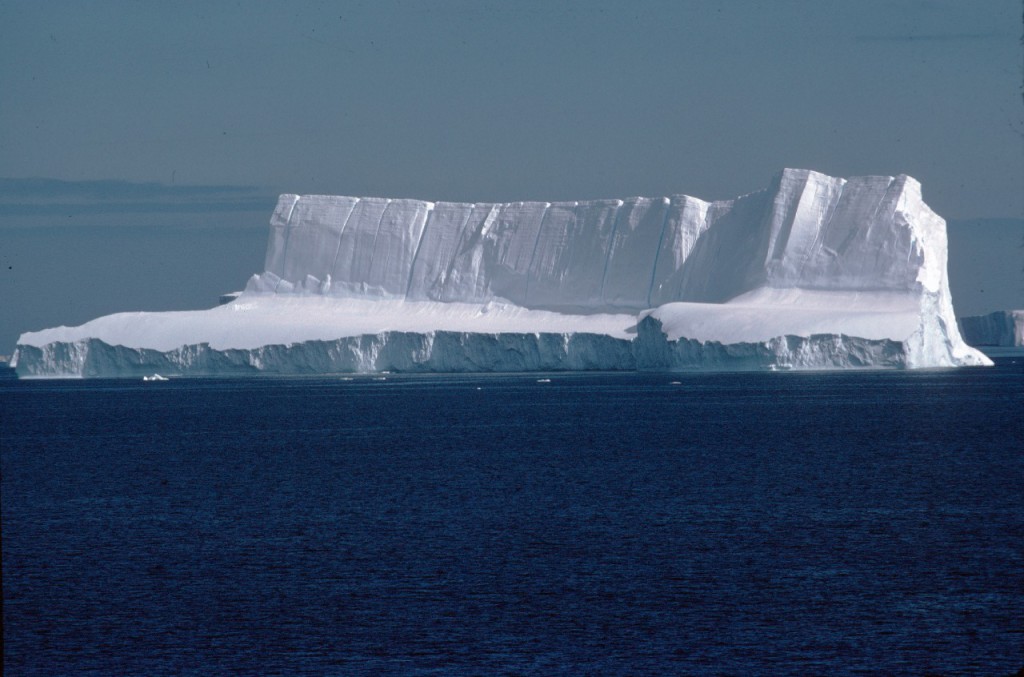 Tabular iceberg in the Weddell Sea