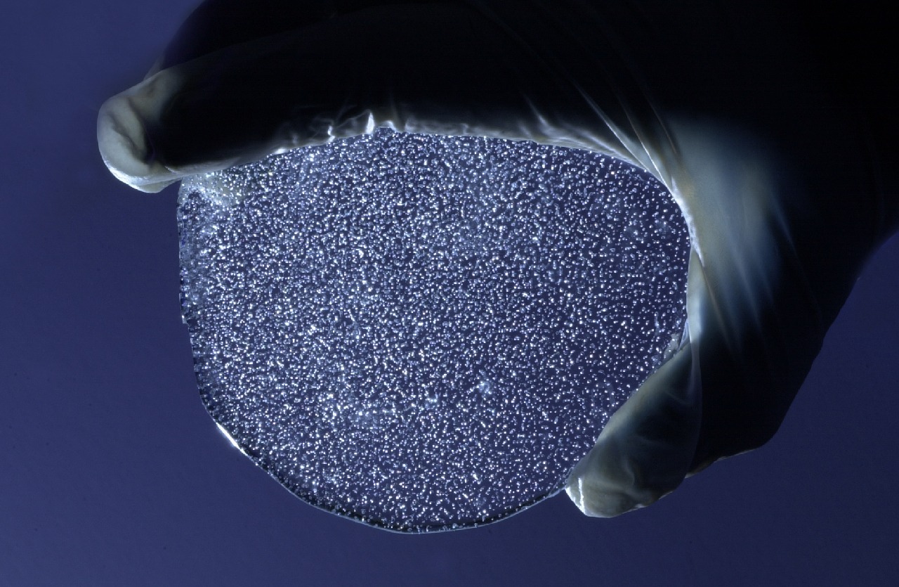 A man wearing a blue hat.