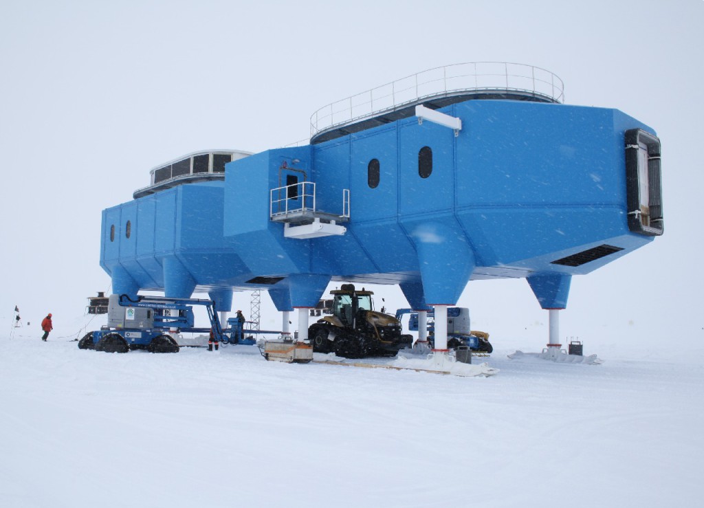 Halley VI Construction site