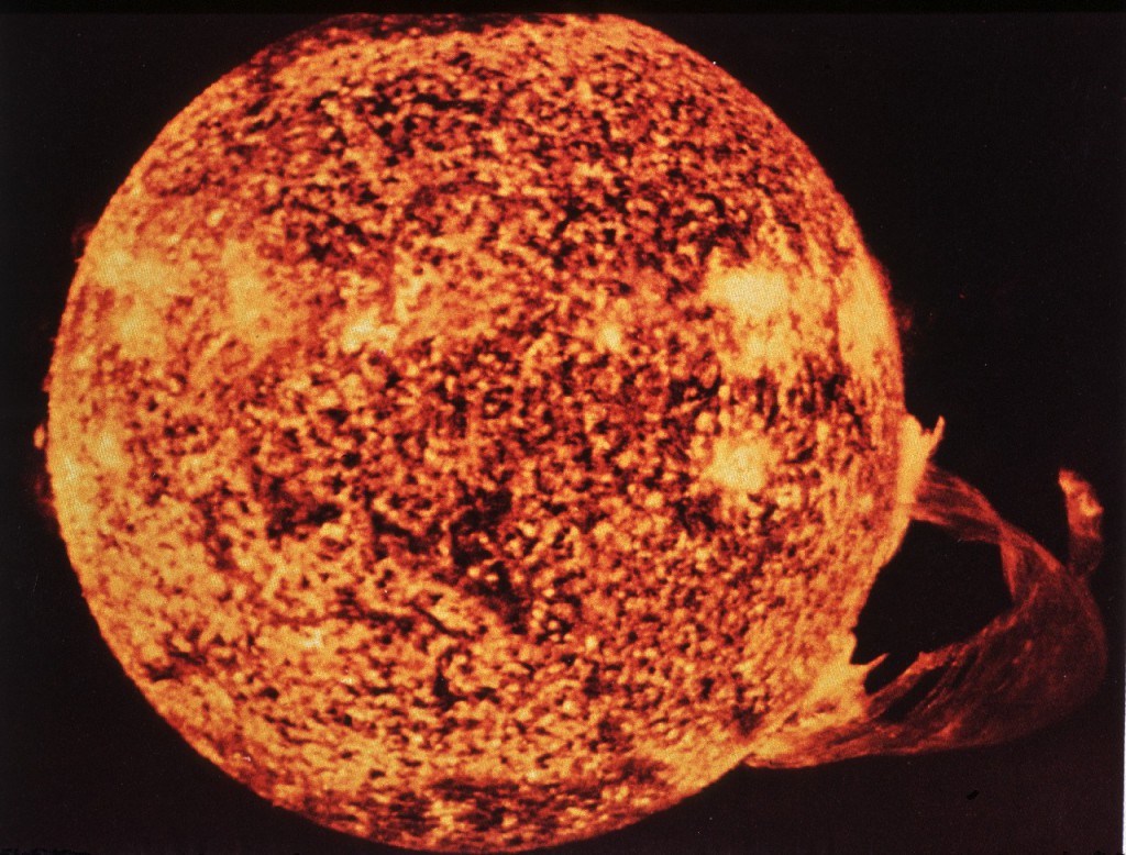 A coronal mass ejection at the surface of the sun
