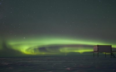 Aurora australis - the southern lights - are the Antarctic version of the northern lights