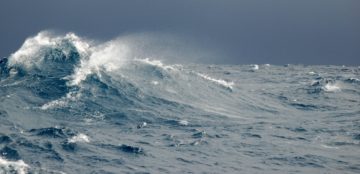 A large body of water.