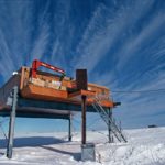 Simpson Building (Ice and Climate Building) (ICB) at Halley research station. ( UK )