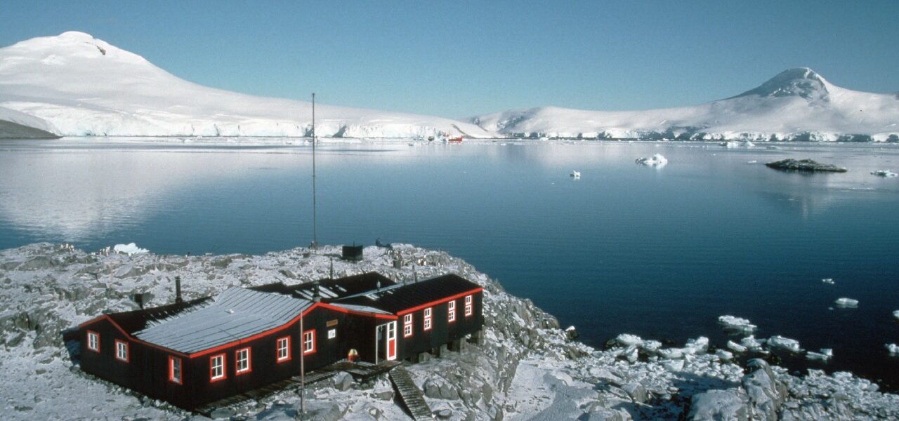 A research base by the sea