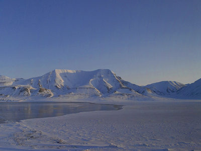 Longyearbyen on Svalbard.