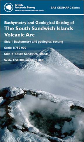 Bathymetry and Geological setting of The South Sandwich Islands Volcanic Arc