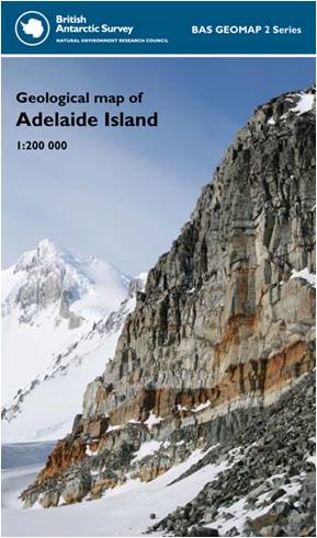 Geological map of Adelaide Island