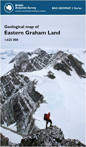 Geological map of Eastern Graham Land
