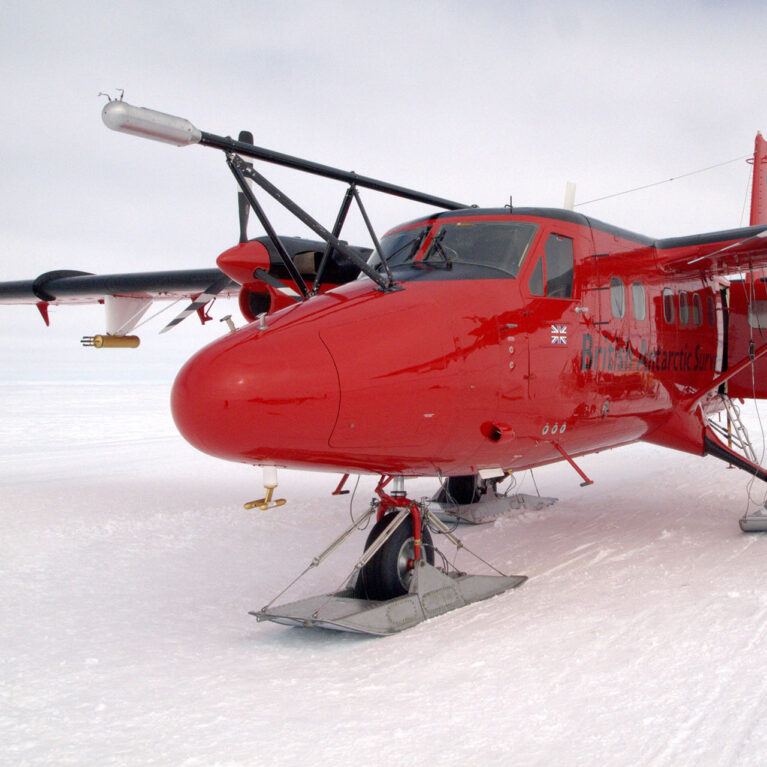 Twin Otter aircraft with atmospheric data kit