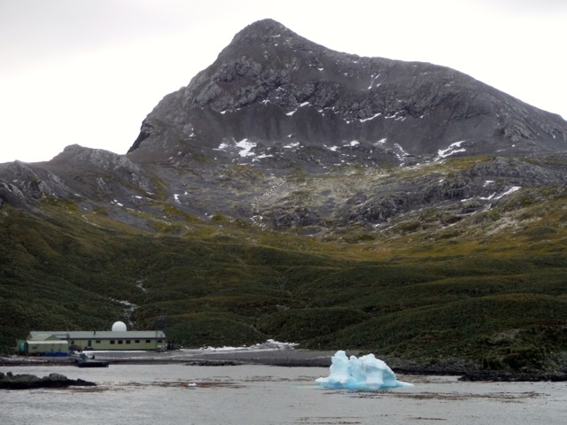 View of Bird Island Research Station, South Georgia