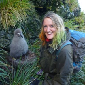 Zoologist Dr Lucy Quinn