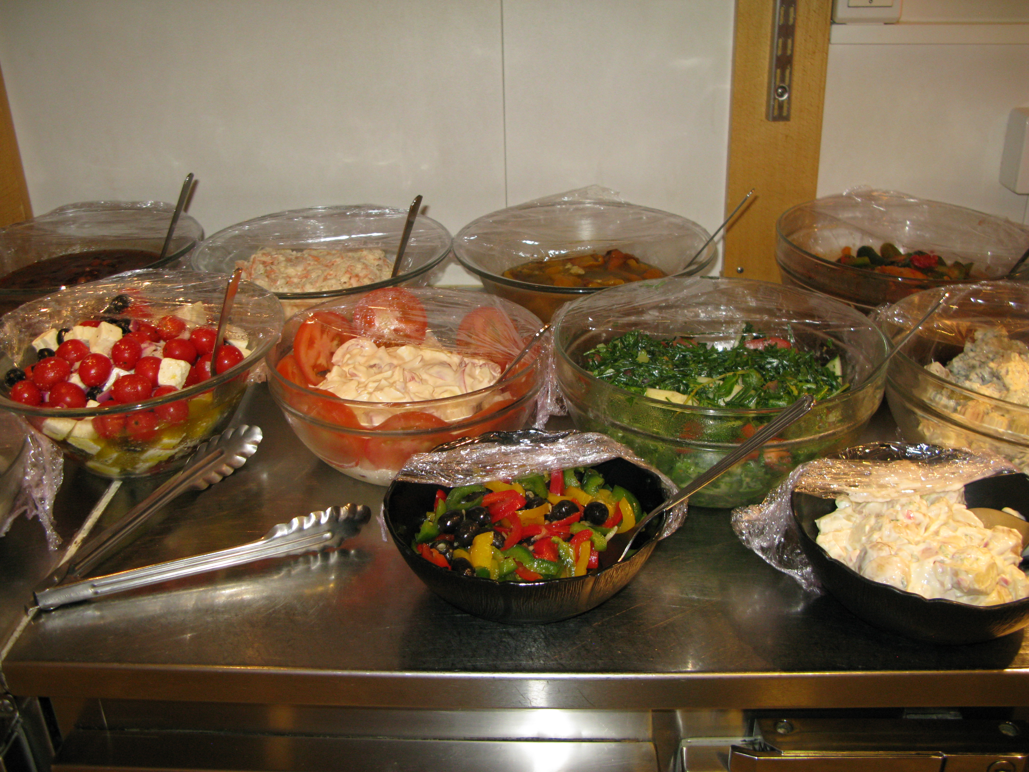 A pan of food on a table.