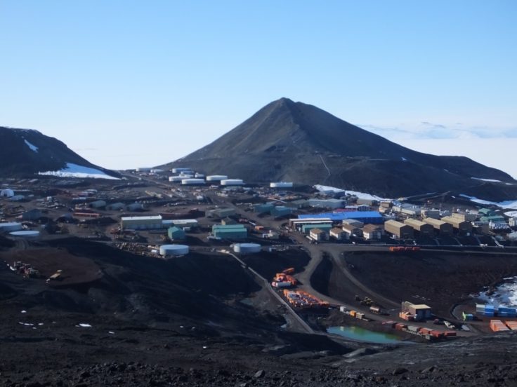 McMurdo Station - home to around 1000 people in the Antarctic summer