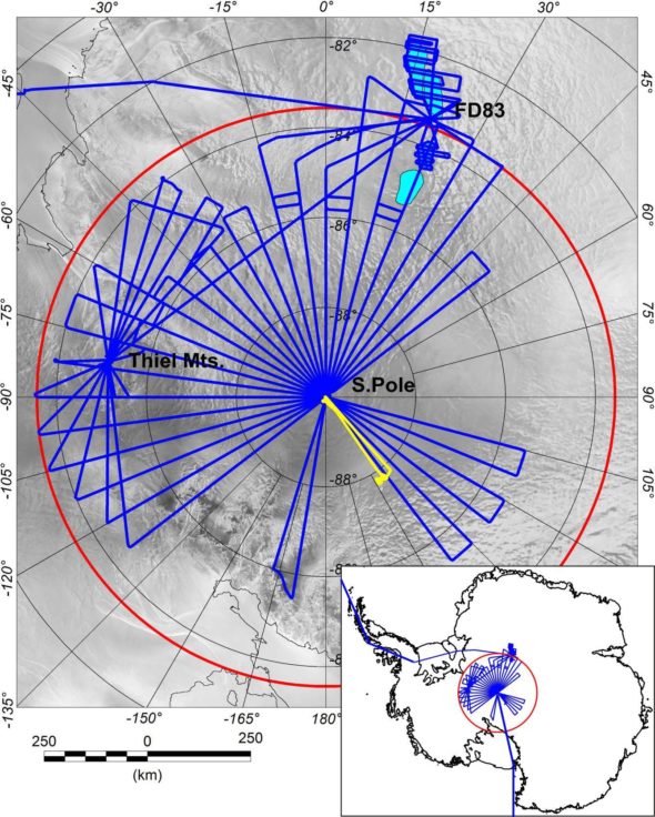 The completed PolarGAP survey including 38,000km of new data