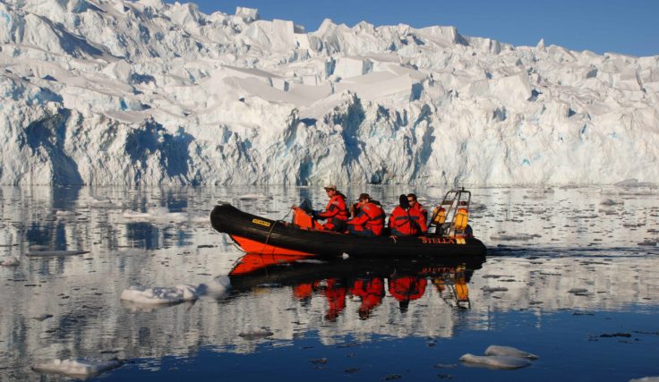 Boating at Rothera