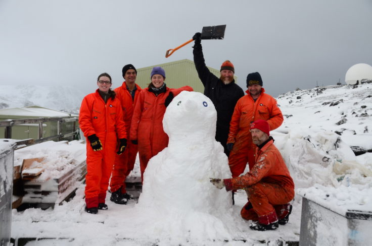 The team at Signy Island Research Station