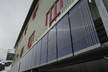 A sign on the side of a building.