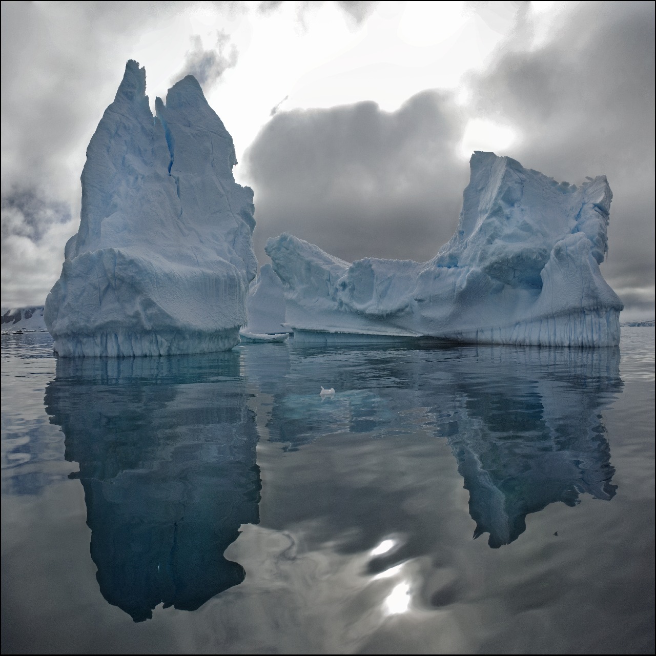 A large body of water.