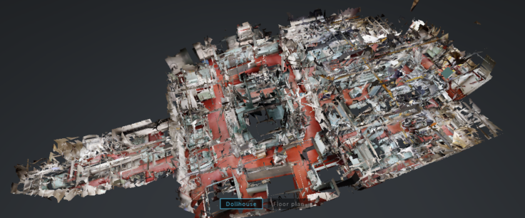 A large piece of machinery.