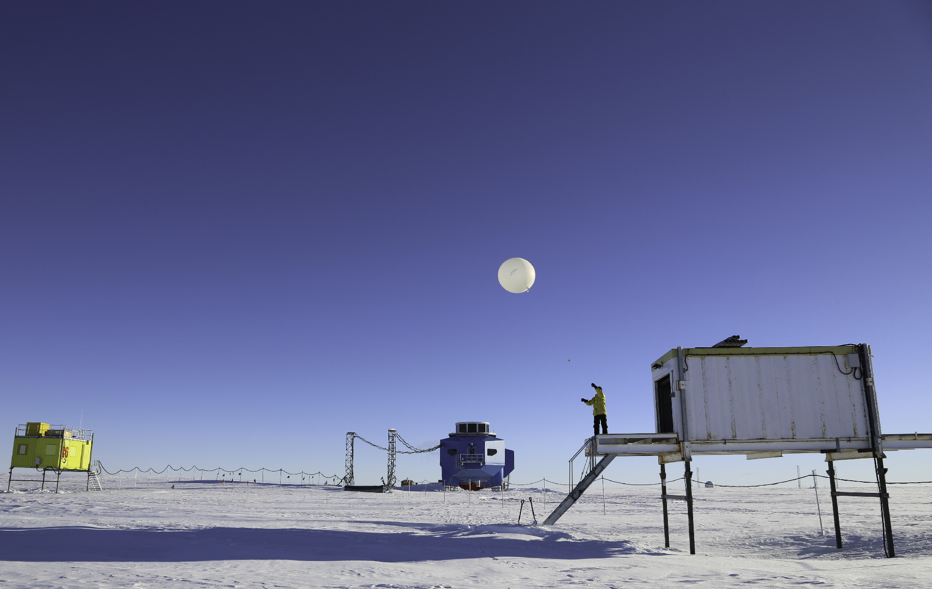 A group of people on a beach.