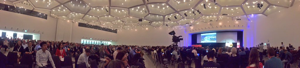 A large crowd of people.