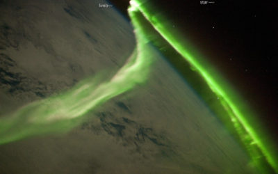 Aurora Australis from the ISS