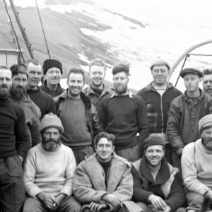 Hans schmidt, leif ericson posing for a photo.