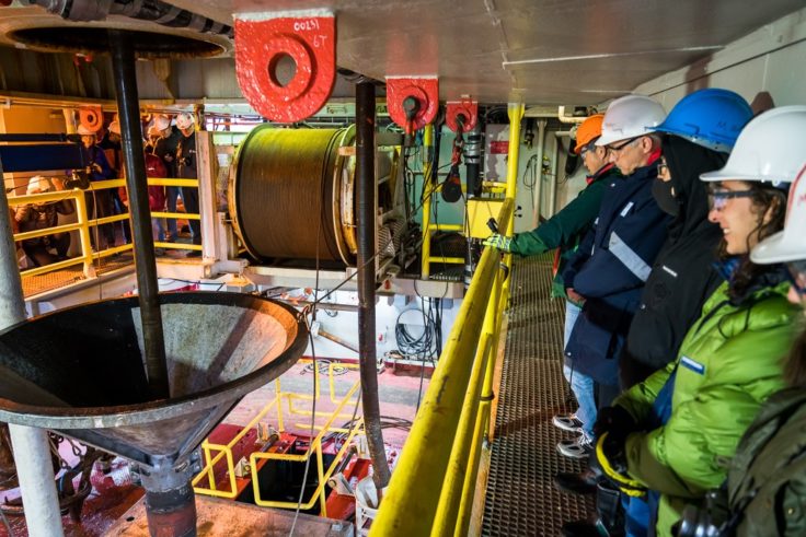 A person wearing a hat.