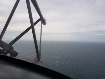 A view of a body of water.