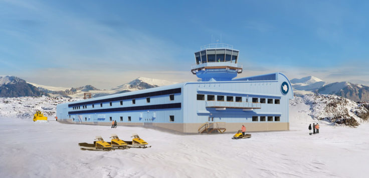 Discovery Building at Rothera Research Station