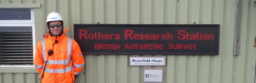 Photo of Christopher Robert Lloyd at Rothera Research Station