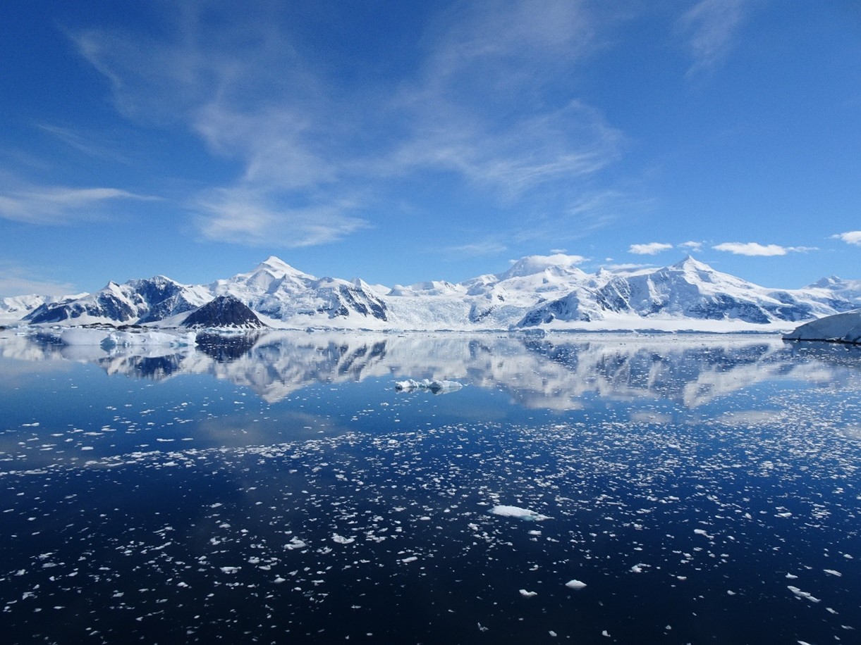 Picture of Ryder Bay in Antarctica