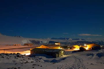 Midwinter at Rothera Research Station