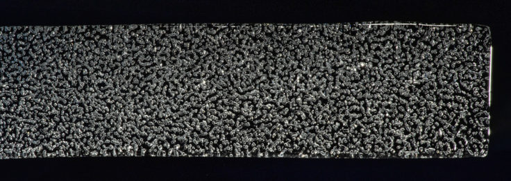 a slice of an Antarctic Ice Core