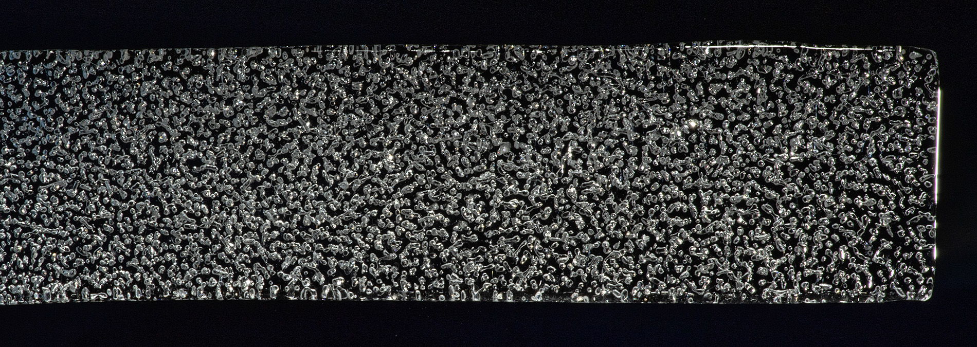 a slice of an Antarctic Ice Core