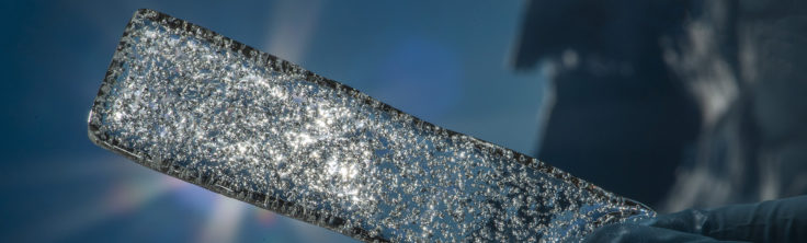 A view of a snow covered slope