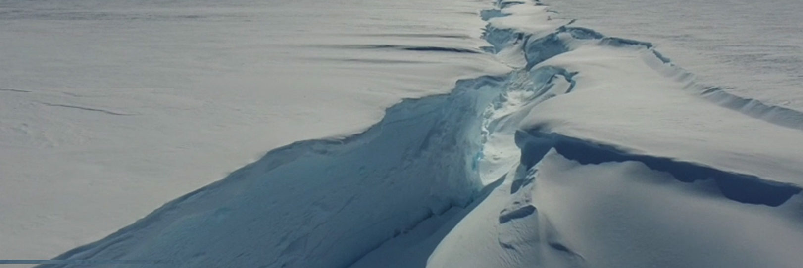 Brunt Ice Shelf speeds up after calving of giant iceberg British Antarctic Survey