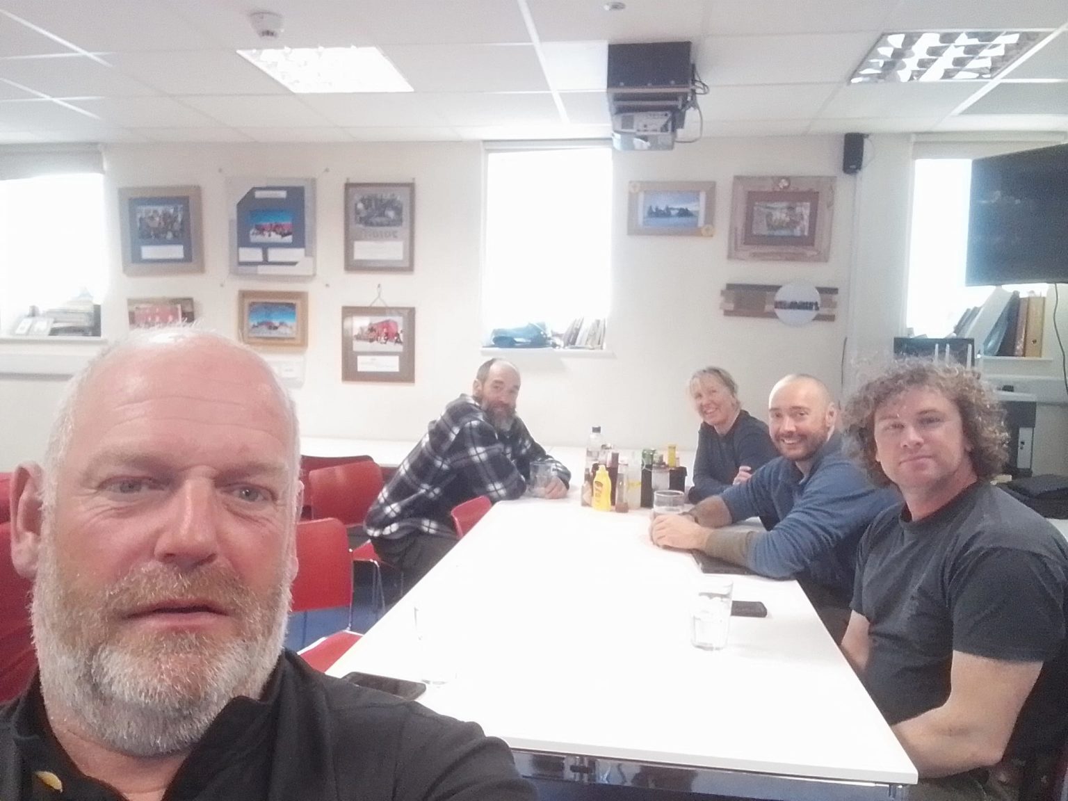 Season's end preparing Halley VI for the winter British Antarctic Survey