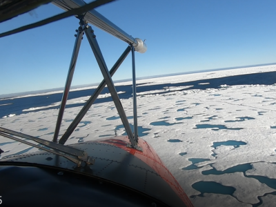 turbulence probe over sea ice