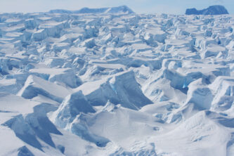 Glacier on the Antarctic Peninsula