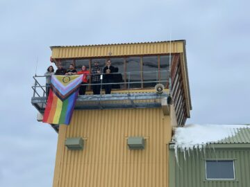 A sign on the side of a building
