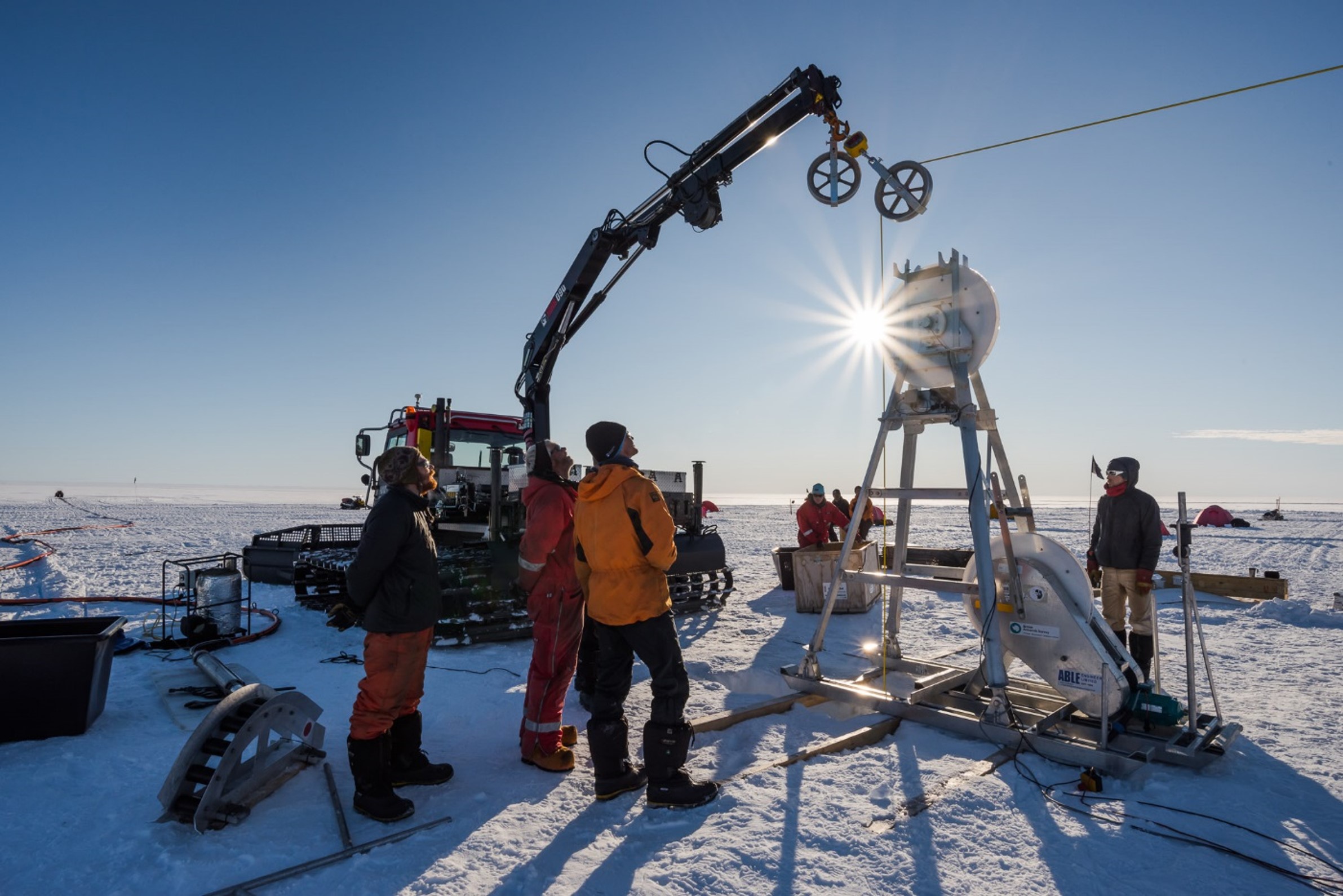 A group of people on a boat